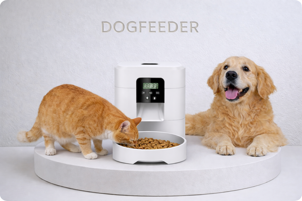 Distributeur à croquettes intelligent